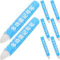 Toddmomy 8pcs White Tire Marker Pen for Rubber Tires and Wood Multi-surface Marking and Warehouses