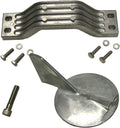 Aluminum Anode Kit For Yamaha 150 - 200 HP Counter Rotating W/Hardware Replaces Yamaha 6G5-45251-01A, 6K1-45371-02A, Quicksilver 8m6007990, Seachoice 95201, Tecnoseal 21102AL, Martyr CMY150CRKITA