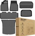 SEALIGHT Floor Mats for Tesla Model y 5-seat 2020-2024, Car Mats All Weather
