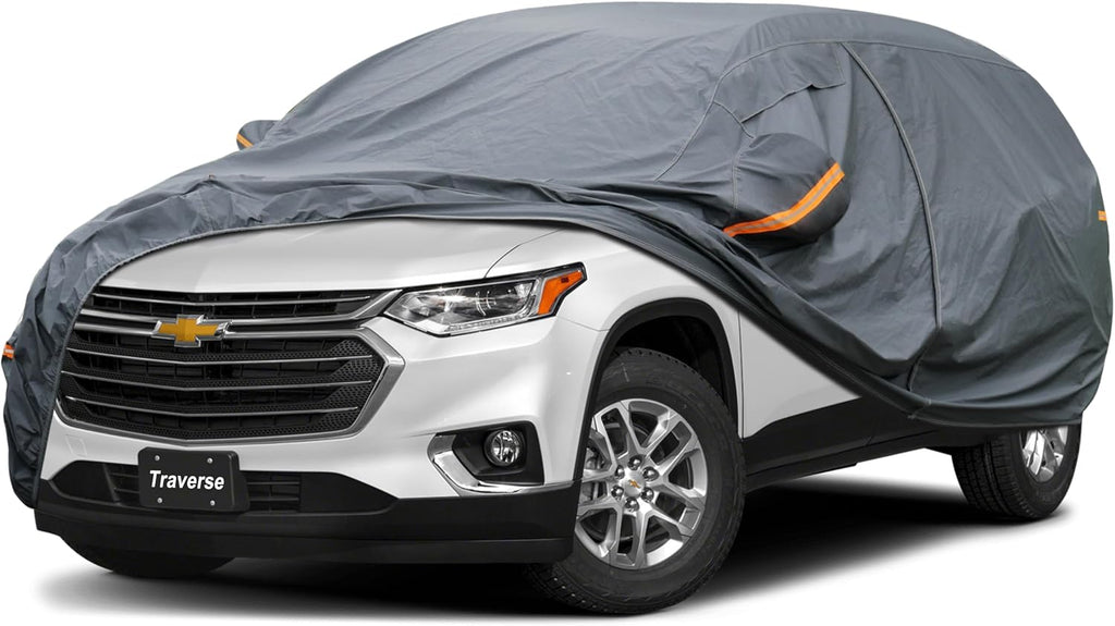 Premium Car Cover Custom Fit Chevrolet Traverse, 16 Layers Heavy Duty Car Cover