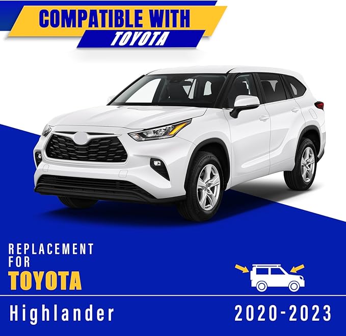 3 wipers Replacement for 2020-2022 2023 Toyota highlander, Windshield Wiper - Image 5