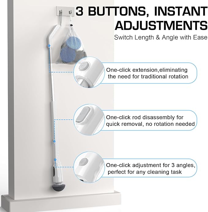 Shower Scrubber, Electric Spin Scrubber - Image 5
