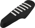 CHANGCHENG Electric Dirt Bike Seat Cover for Macfox X7/X7L/X1S/X2-White Stripes