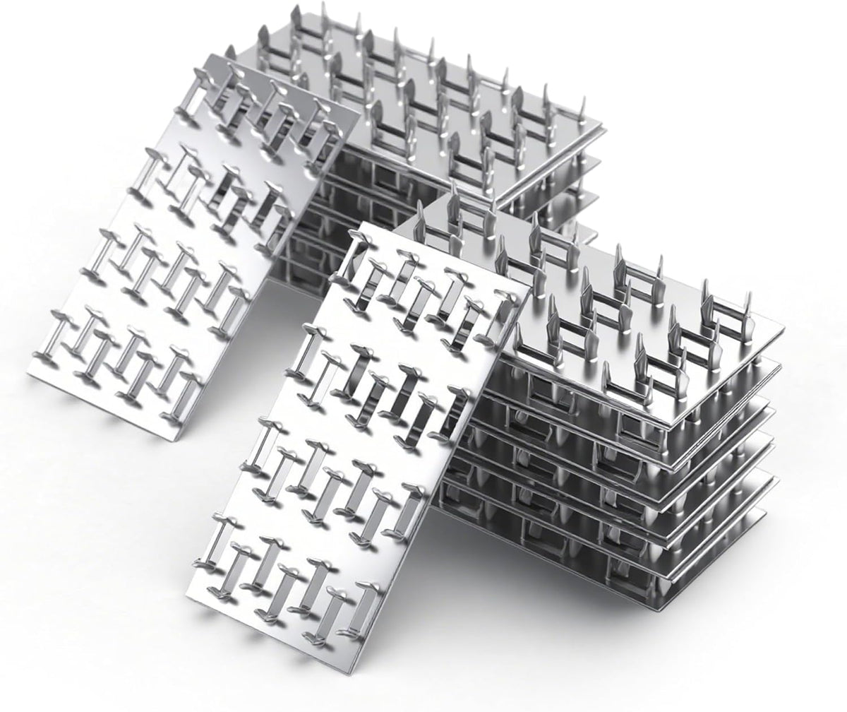 4"x2" pronged truss plates with 8mm nail teeth, main product view