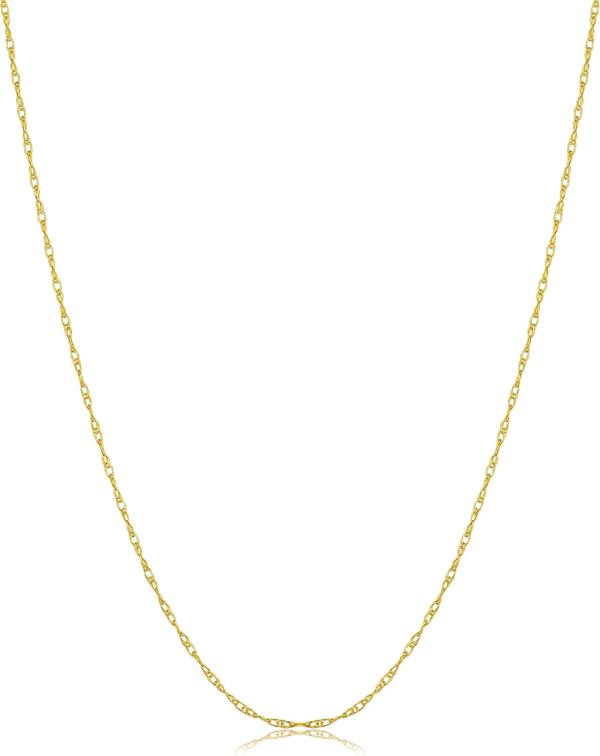 womens chain elegant rope - 10k gold rope, main product view