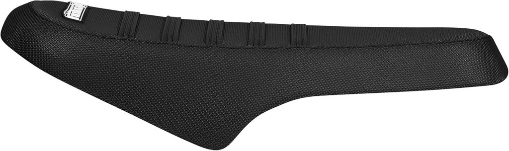 Enjoy Mfg USA-Made Seat Cover - Compatible with Ridstar Q20 E Bike #477 (All Black w/Black Ribs)