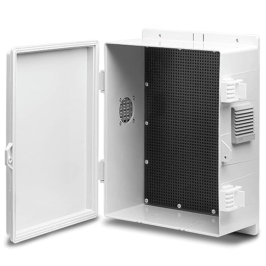 Outdoor Electrical Junction Box, ABS Water Resistant Enclosure by Namunanee