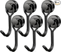 FINDMAG Magnetic Hooks, 30lbs+ Strong Magnetic Hooks by FINDMAG
