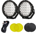 biglionx round led offroad lights 7inch 2pcs 210w, main product view