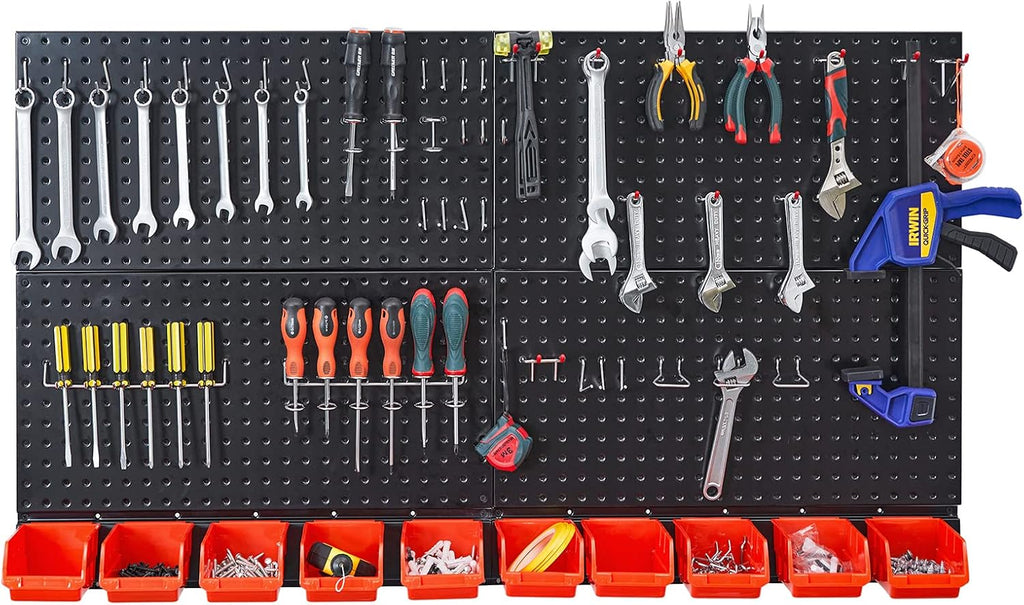 Ultrawall Pegboard Wall Organizer, Garage Storage System