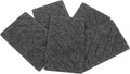 5pcs Automotive Floor Carpet Patch Kit with Nylon Material Easy Maintenance Fast Installation Anti-Slip Car Rug Floor Mat