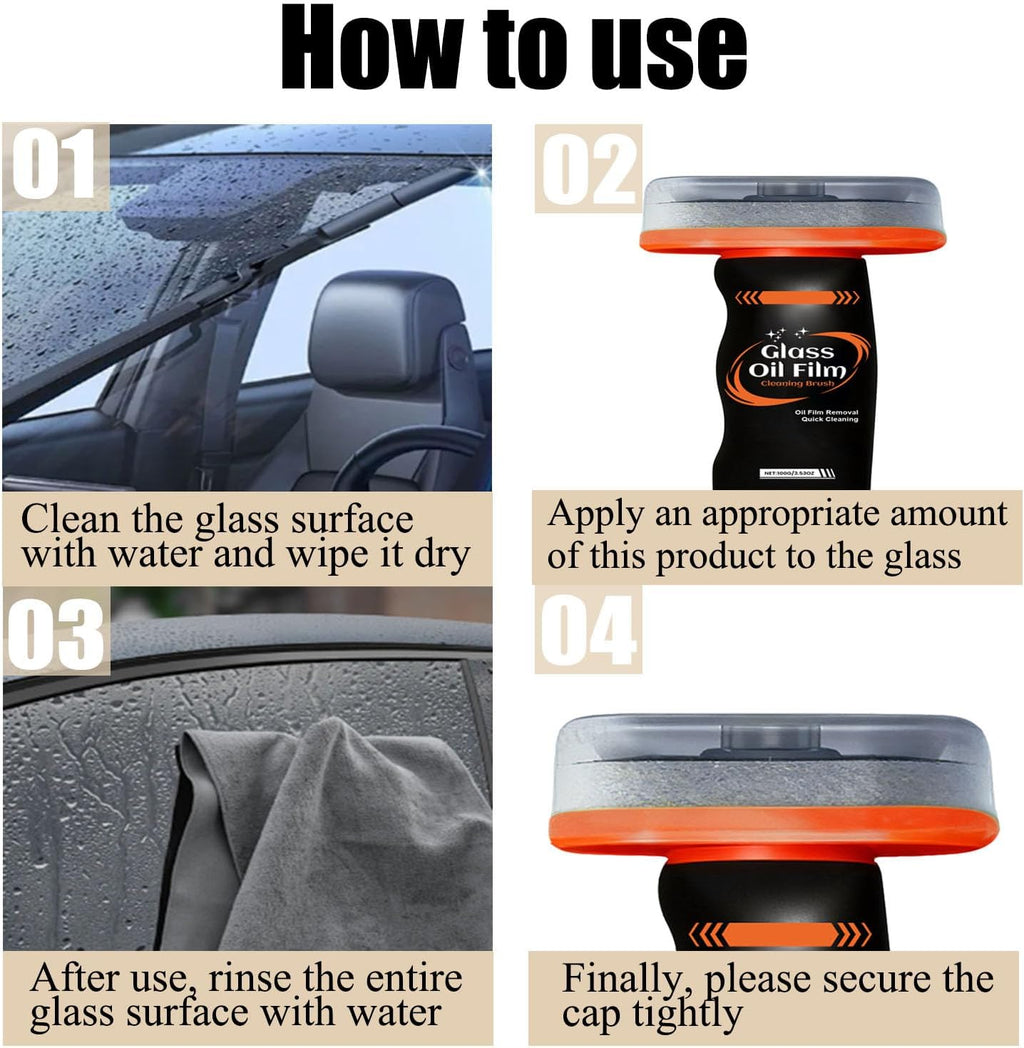 Glass oil film remover,glass emulsion,For windshields, enhancing clarity and visibility