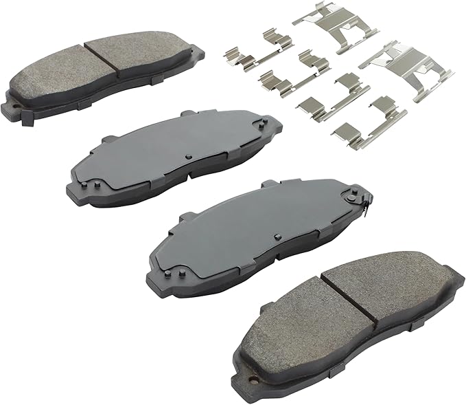 Premium Ceramic Front Brake Pads Compatible - Image 2