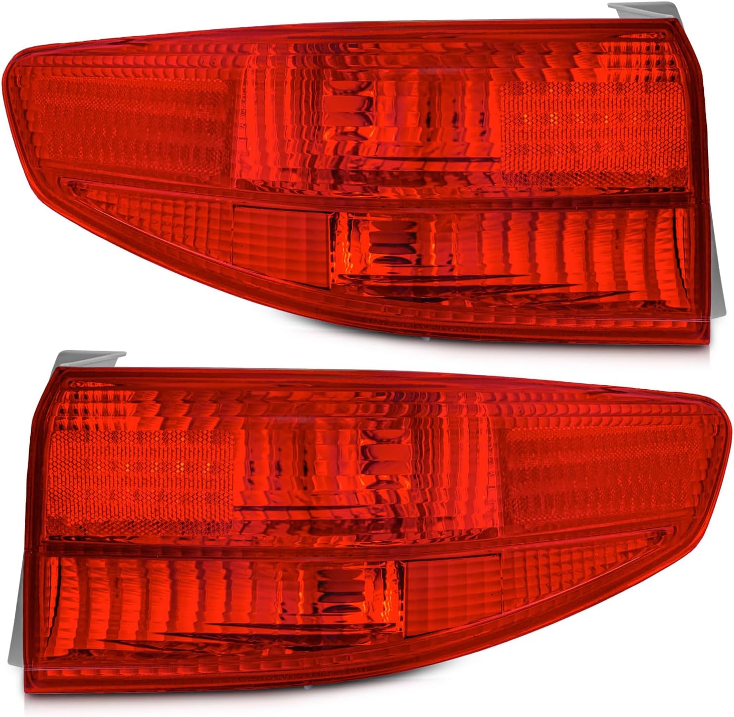 WEELMOTO Rear Brake Tail Light Assembly for 2005 Honda Accord only Left +Driver Side