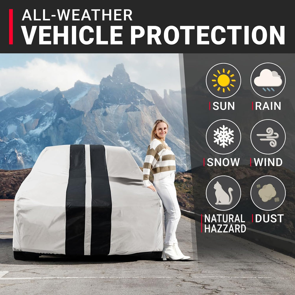 iCarCover Car Cover for 1969-73 Ford Mustang Coupe Conv GT Mach 1 Fastback