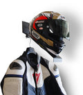 Motorcycle Helmet Holder - Helmet Wall Mount - Dirtbike Rack Hanger Display Stand Hook - SportBike Bicycle Racing Gear Storage Garage Organizer - Made in USA