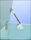 sugatsune fba_210w sds-210/wht lid stay, white, main product view