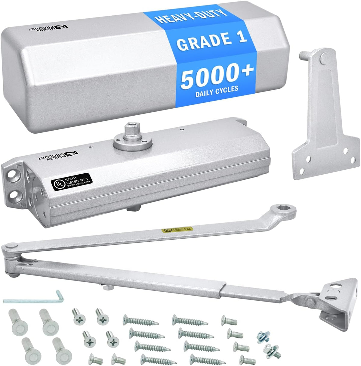 nuk3y 9000 series grade 1 heavy duty door, main product view