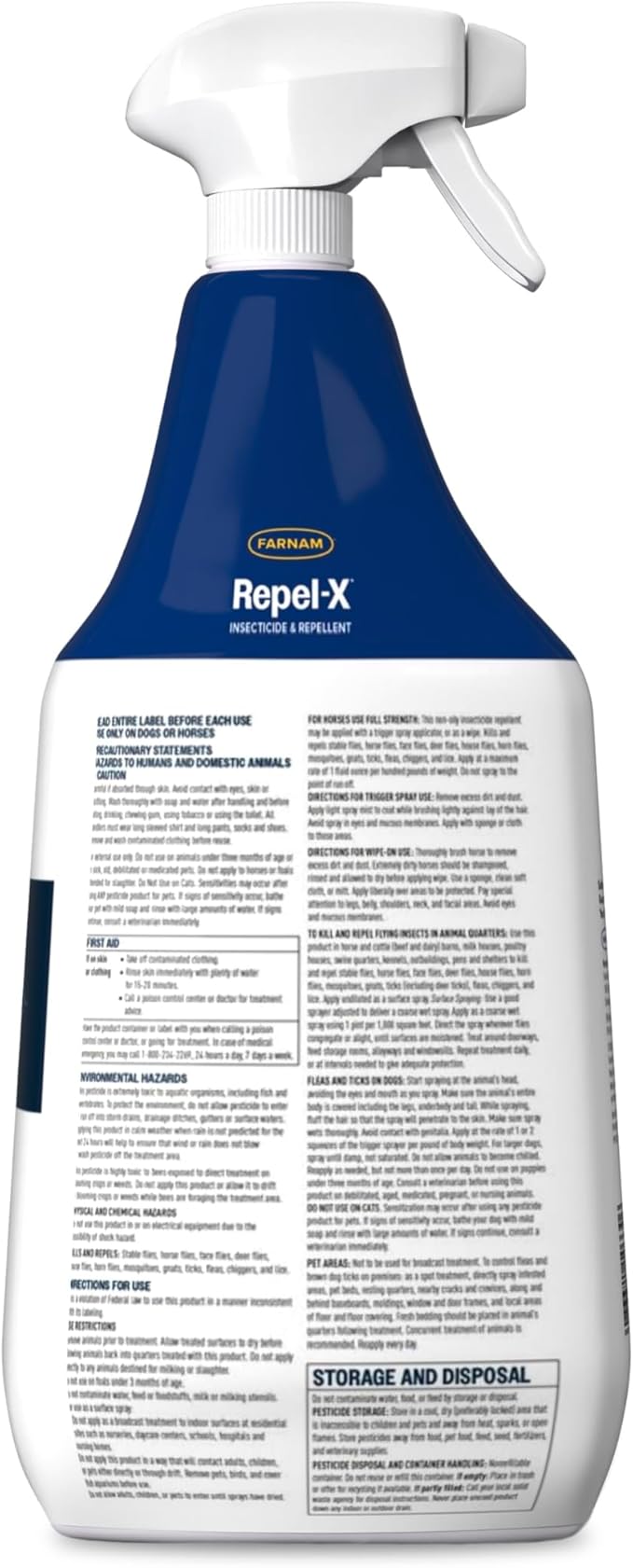 Farnam Repel-X Ready-To-Use Fly Spray, Insecticide And Repellent - Image 11