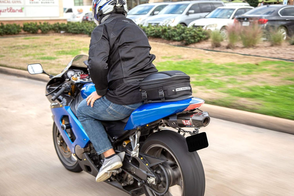 Nelson Rigg CL-1060-S2 Black Commuter Sport Motorcycle Tail Bag