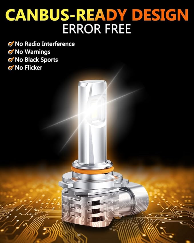 OXILAM 9006 LED Bulb hb4 Light Bulb, 800% Ultra-Bright, 5 Min Quick Install - Image 8