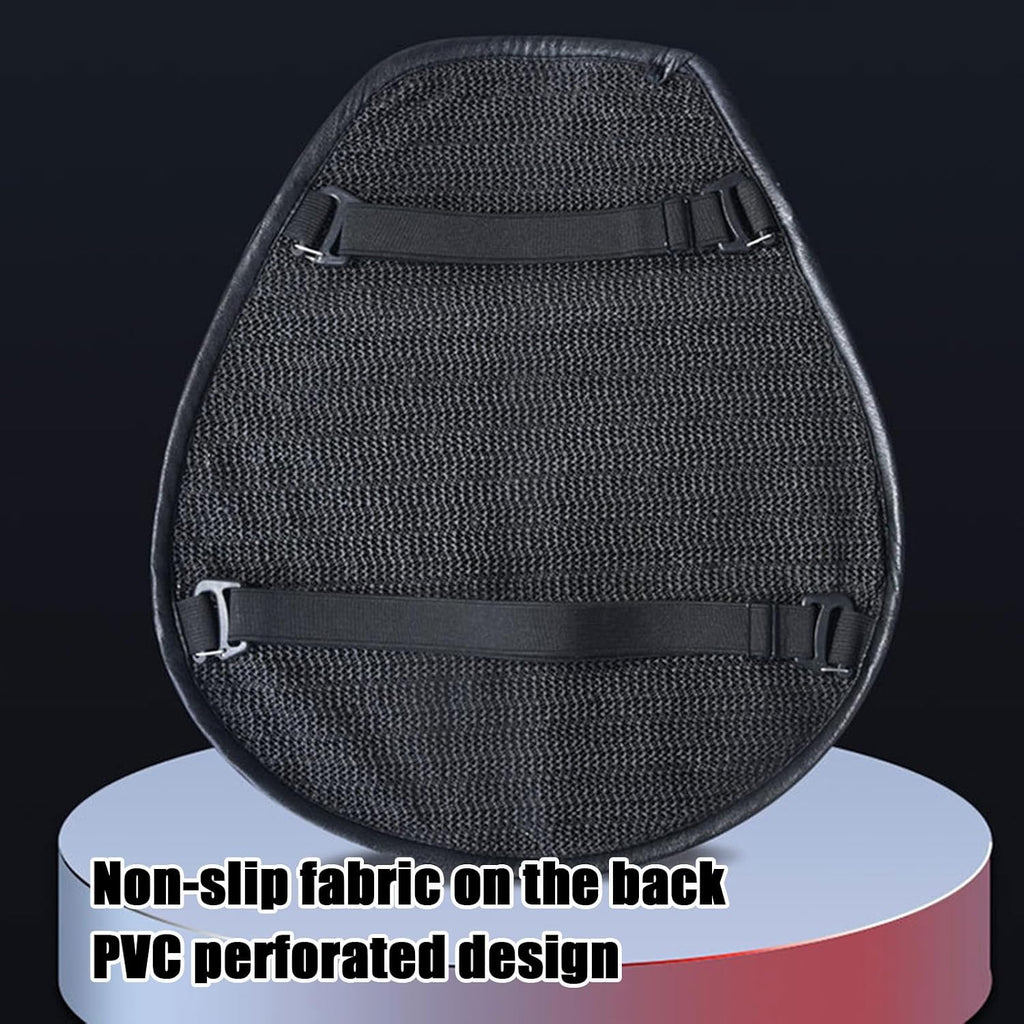 Motorcycle Gel Seat Cushion for Honda NT 1100 /NT1100/ NT1100 DCT/ NT1100 MT Foldable 3D-Honeycomb Structure Shock Absorption & Breathable
