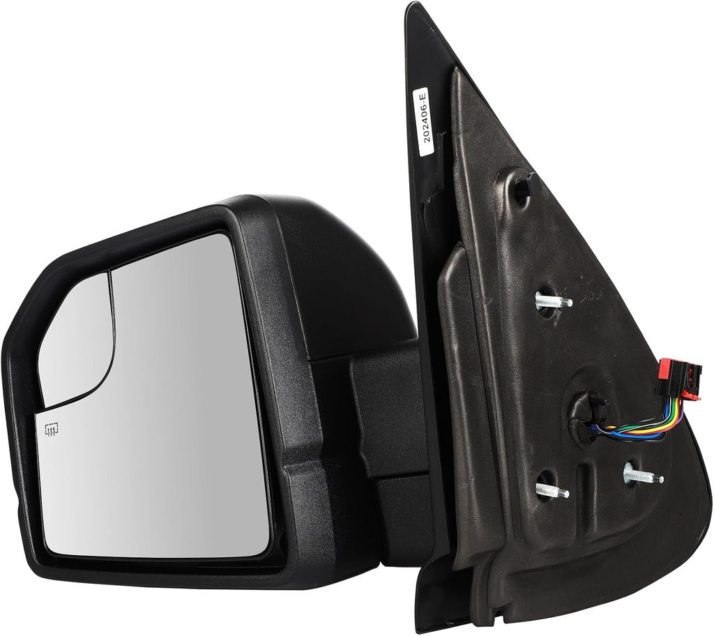 Tow Mirrors Pair suitable for 2003-2006 for Ford for Experdition with Power Adjusted Heated Turn Signal LightTowing Mirrors