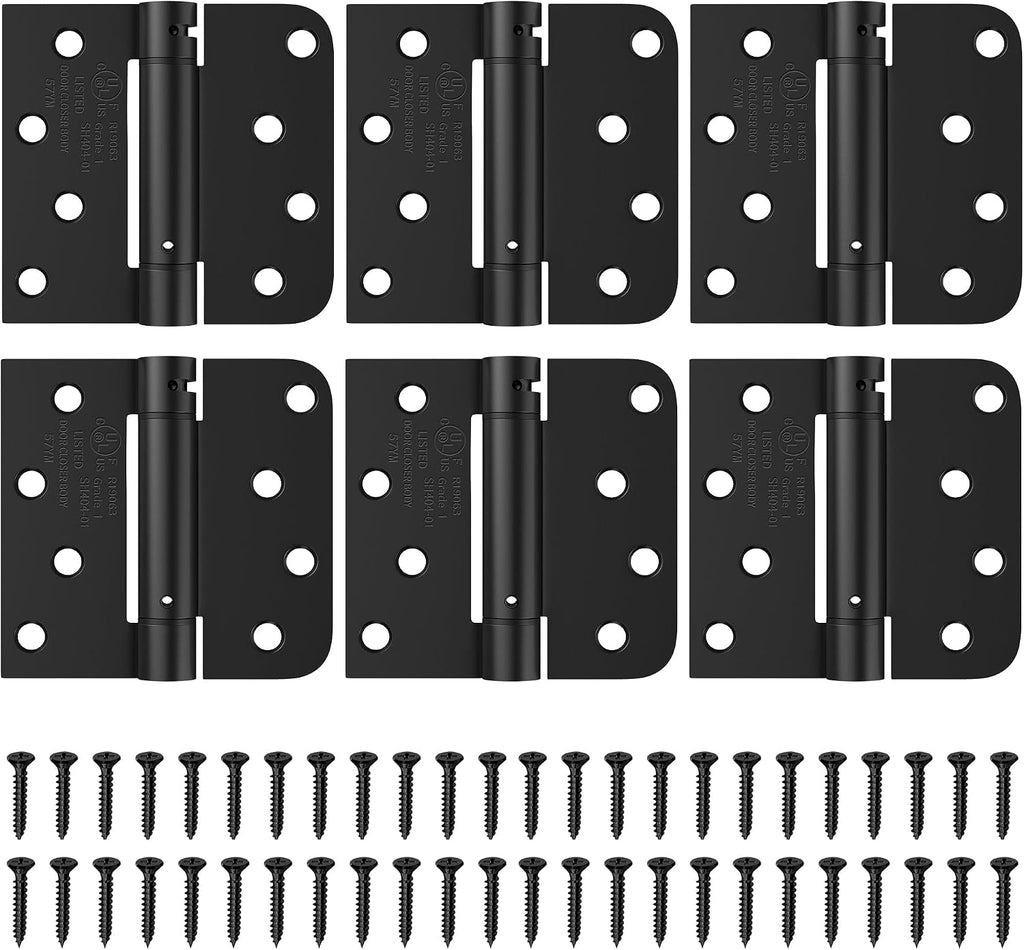 4 inch self closing door hinges, spring hinges, main product view