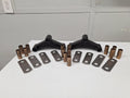 Assembled Short Equalizer Trailer Kit with Bronze Bushings & Shackle Straps