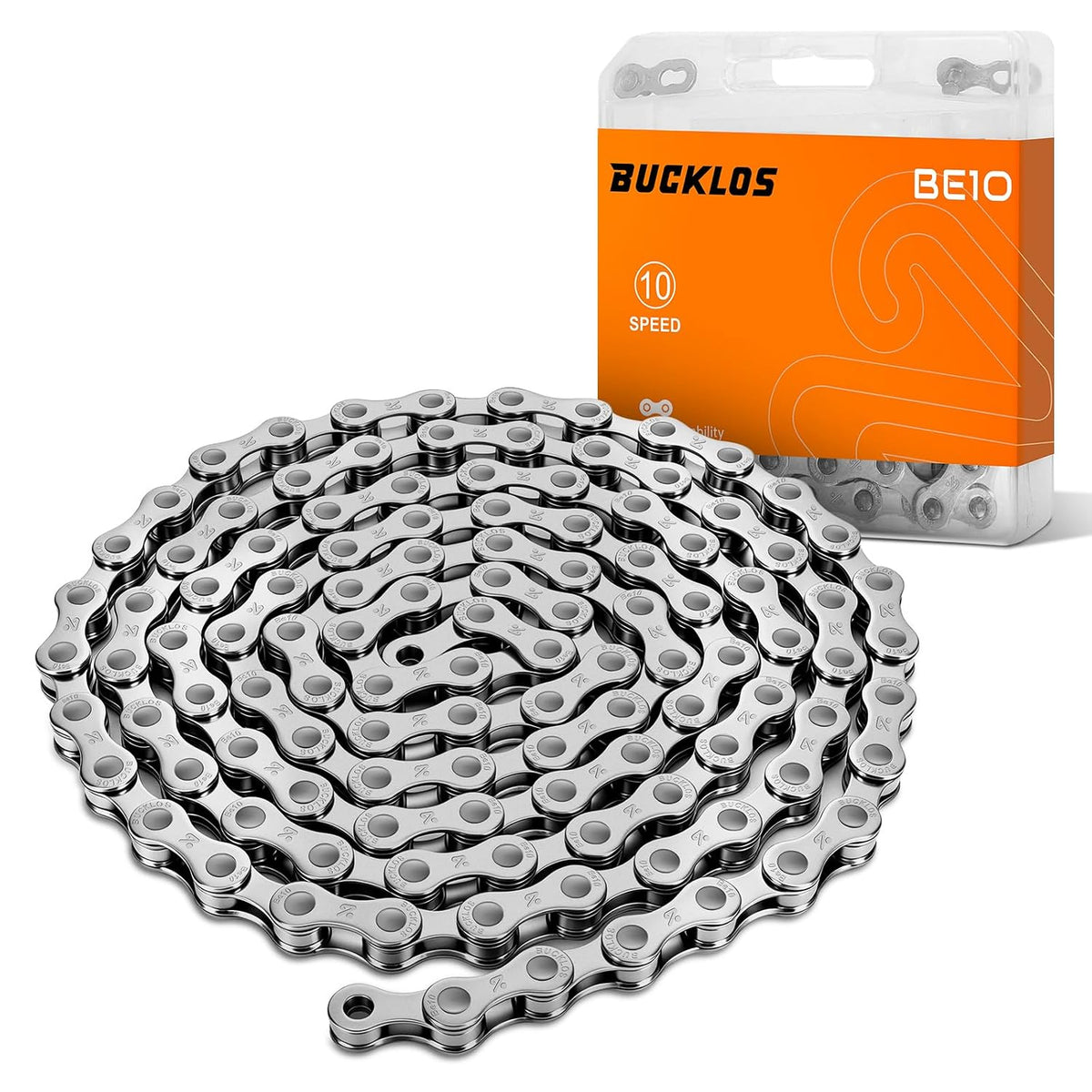 bucklos 10 speed ebike chain heavy duty 136, main product view