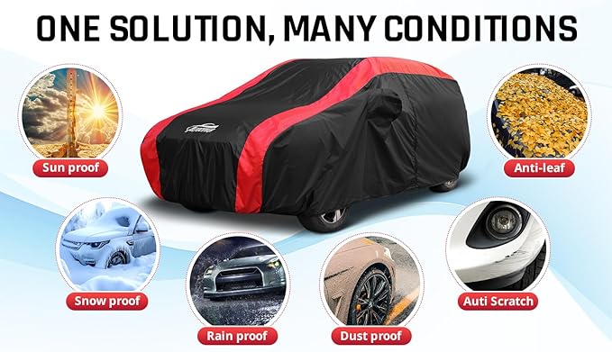 Hatchback Car Cover All Weather Protection - Image 5