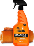 Nu Finish Water-Repellent Ceramic and Graphene Technology Vehicle Finishing Kit by NuFinish