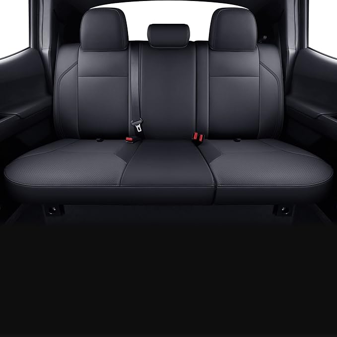 LUCKYMAN CLUB Rear Seat Covers Custom Fit by LUCKYMANCLUB