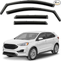 Window Deflectors Smoke Tinted in-Channel Side Window Vent Visor Deflectors by Unknown