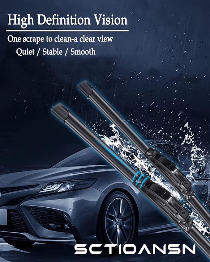 3Pcs Windshield Wiper Blades for Mini Cooper R56 2007-2012, R50 R53 2005-2006 - Image 4