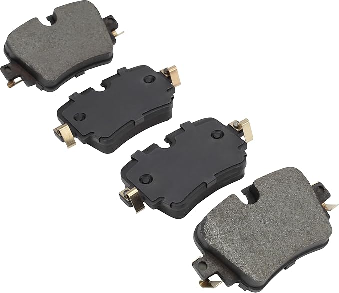 Premium Ceramic Rear Brake Pads Compatible - Image 2