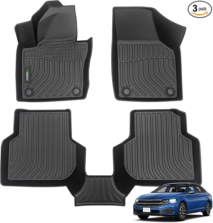 ANBINGO® Floor Mats Custom for VW Jetta 2012-2018 Waterproof Car Mats All by ANBINGO