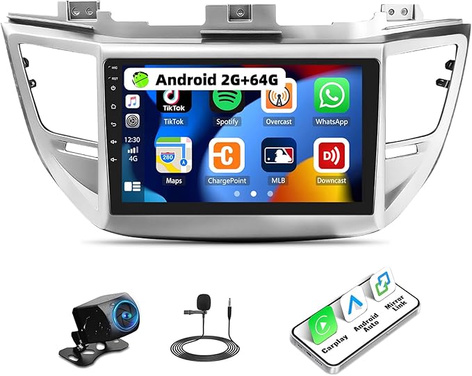 2G+64G 9 Inch Android Car Stereo by UNITOPSCI