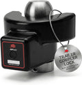 AMPLock U-BRP2516 2 5/16", Heavy Duty Trailer Lock for 2 5/16" Coupler, RV Camper Hitch Lock, Receiver Hitch Accessories, Fast Push System, Rust Resistant Finish, Long Term Outdoor Use