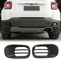JeCar Rear Tail Fog Light Lamp Frame Trim Cover for 2015-2018 Jeep Renegade 2015-2018