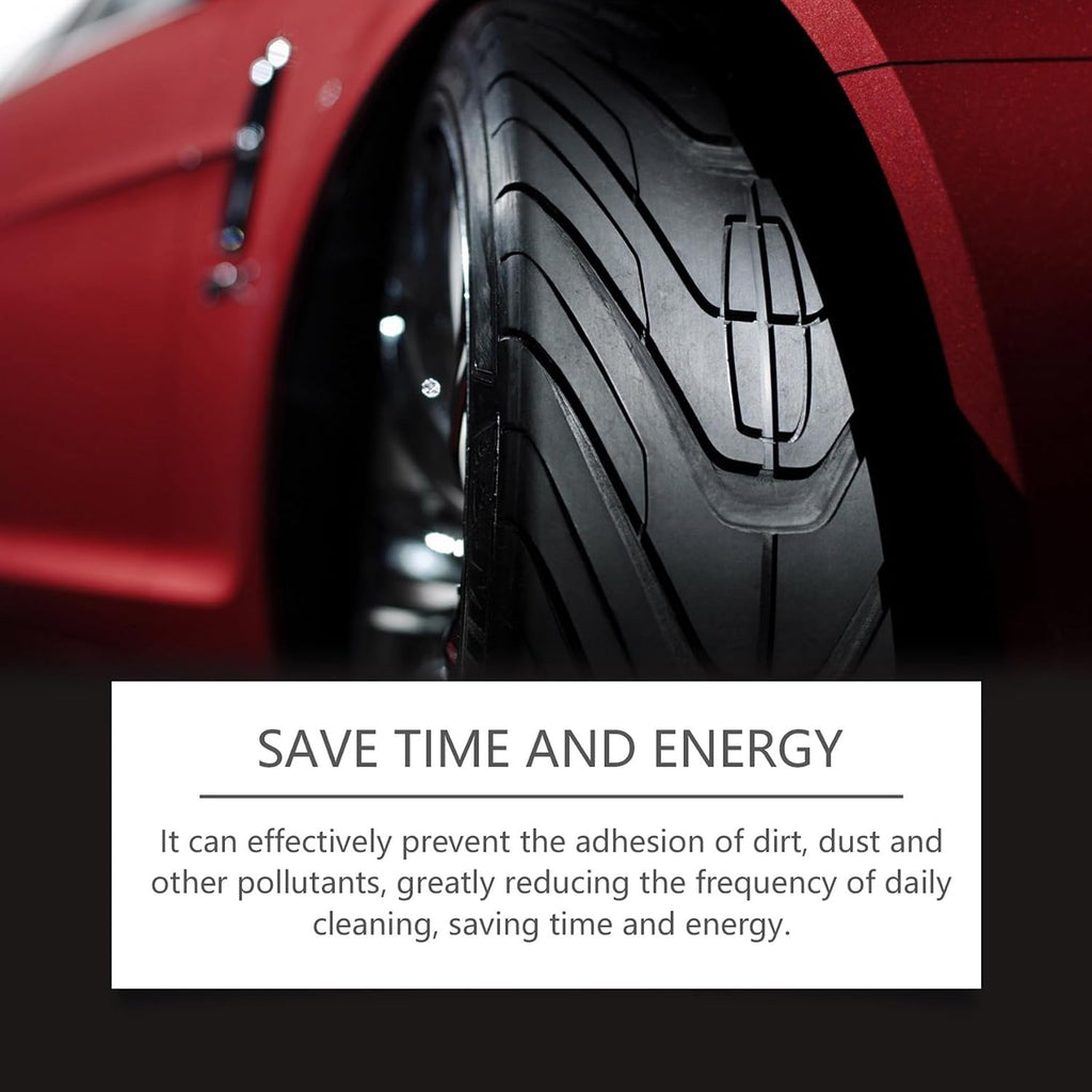 Tire Nourishing Cream, Restores Black & Prevents Cracking, UV Protection and Waterproof Coating，Long Lasting Tire Dressing for Car, Truck, SUV Tires, 50g (2)
