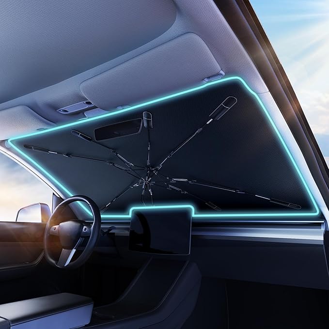 Windshield Sun Shade Umbrella for Car by Nmoiss