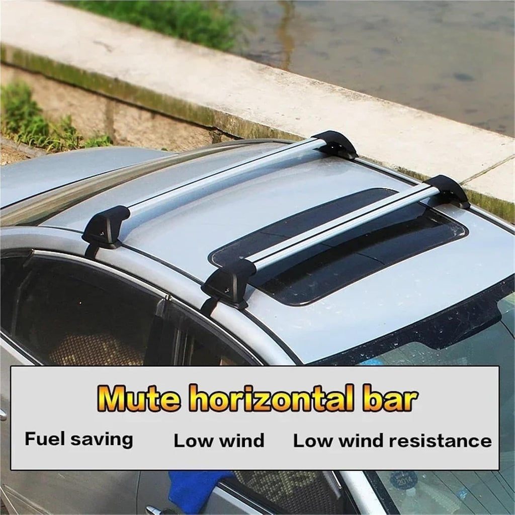 Compatible with Subaru Outback (BS) 2015-2021 Car Bald Section Mute Cross Bar Load Aluminum Alloy Roof Box(B)