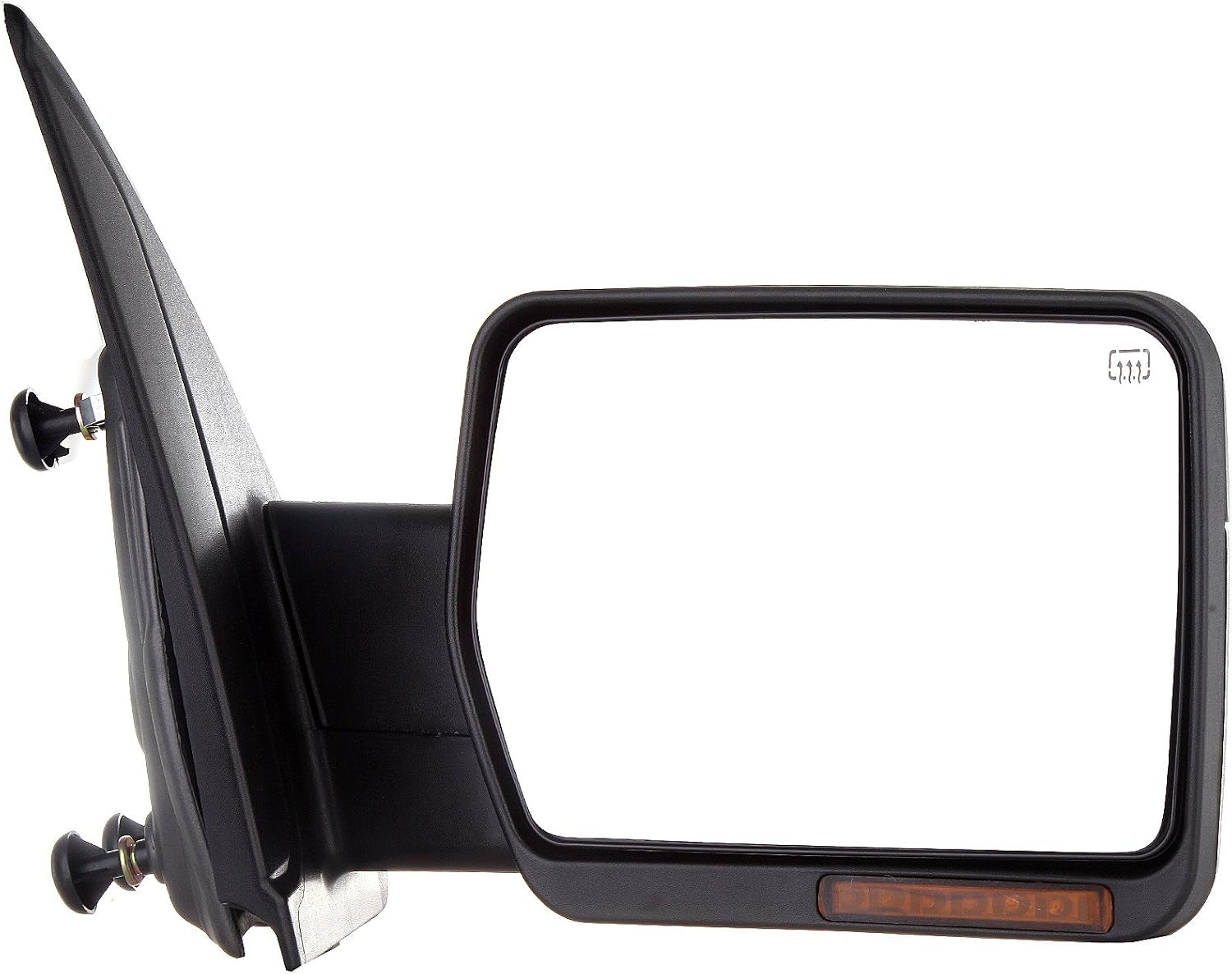 Passenger Side Heated Towing Mirrors Fits 2007-2014 for Ford for F-150 Series Truck Pickup, Power Adjusted View Mirror with Turn Signal Indicator