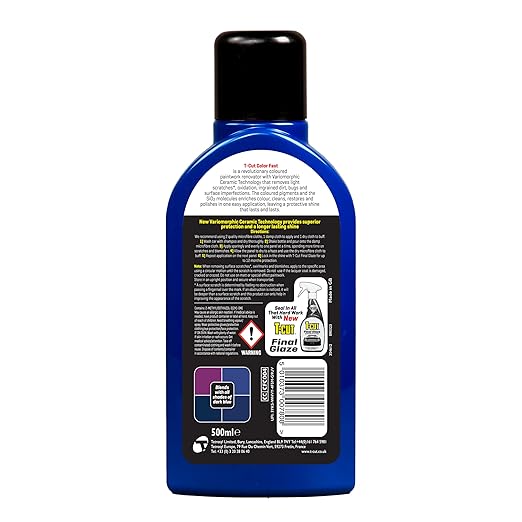 T-Cut Dark Blue Scratch Remover Color Fast Paintwork Restorer Car Polish