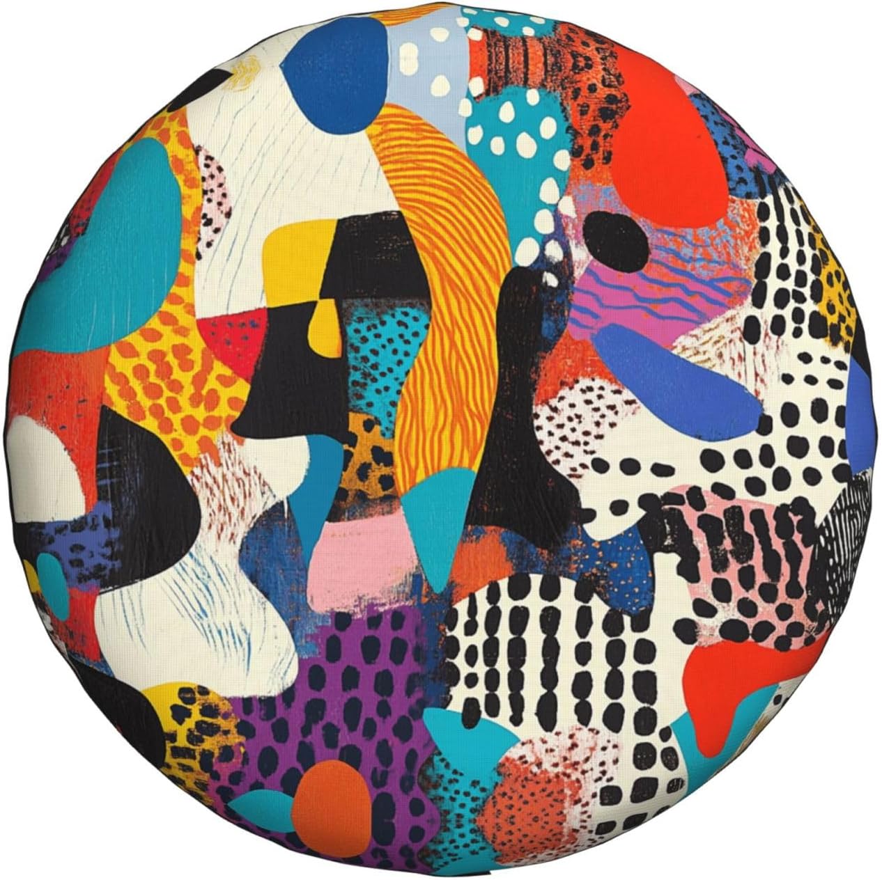 Abstract Graffiti Print Universal Spare Tire Cover for RV, Jeep | Wheel Protector Fits Rv, Trailer, Jeep, Shield Tires From Sun, Dirt And Rain For Outdoor Storage