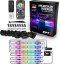 OPT7 Aura DreamColor RGB-IC Car Interior Ambient Light, Color Chasing Light Kit