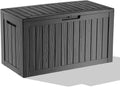 easyup 160 gal deck box waterproof outdoor storage, main product view