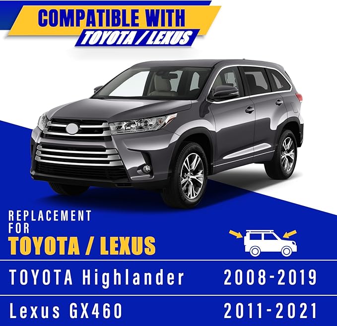 3 wipers Replacement for 2008-2019 Toyota Highlander/2011-2021 Lexus GX460 - Image 5
