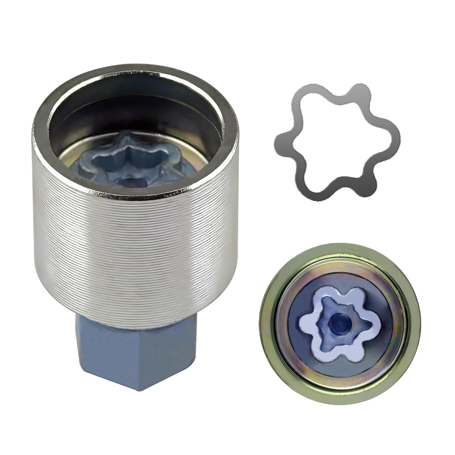#S/816 Compatible with Audi A3 A4 A5 A6 A8 Q3 Q5 Q7 Wheel Lock Key Lug Key | S 816 Wheel Locking Nut Key Tire Lug Key Replacement
